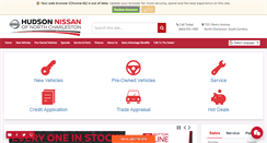 Desktop Screenshot of myhudsonnissan.com